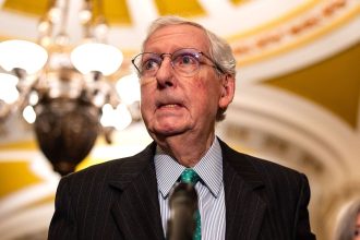 exclusive:-mcconnell-focuses-on-raising-taxes,-not-trump-assassination-attempt,-at-senate-luncheon