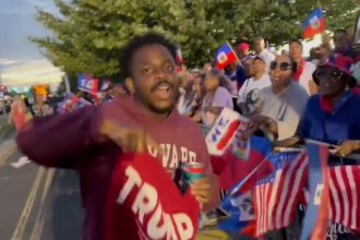 video:-haitian-protesters-berate-black-trump-supporters-outside-rally