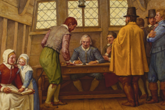 signing-of-the-mayflower-compact