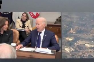 sick:-joe-biden-cracks-joke-during-white-house-briefing-on-california-fires-–-even-kamala-harris-is-shocked-(video)